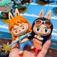 thumbnail image 3 of Nuevos productos genuinos calientes en Stock Labubu una pieza cooperación Luffy caja ciega muñecas juguetes de moda regalos decorativos de alta calidad, 3 of 5