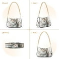thumbnail image 2 of Grey Squirrel Women Handbags Shoulder Bag Cross Body Bag with Crossbody Strap Hobo Bags Chain Strap, 2 of 7