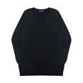 thumbnail image 2 of Suéter tipo jersey de cuello en V de punto para estudiantes, estilo universitario, para hombres y mujeres, JK, 2 of 6