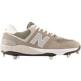 thumbnail image 2 of New Balance Men's Fresh Foam 574 Low Metal Baseball Cleat Grey Medium 11.5, 2 of 7