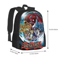 thumbnail image 4 of Yu-Gi-Oh Backpacks Bookbag Casual Daypack Backpacks for Travel Work Camping Office, 4 of 7
