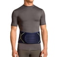 thumbnail image 2 of Faja lumbar cómoda para hombre de Tommie Copper, transpirable, que absorbe el sudor y proporciona soporte de compresión para la espalda y los músculos para el día a día. Azul marino oscuro. Talla L/XL, 2 of 4