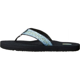 1000099-BLK Teva Women's Mush Mandalyn Wedge OLA 2 Flip