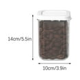 thumbnail image 1 of Grande Cesta de Almacenamiento para Cereales, Contenedor Sellado para Despensa, Estantería de Almacenamiento de Grano, Impermeable, Resistente, para Cocina, Ideal para Oficina, Metal, 2 Tier, 1 of 8