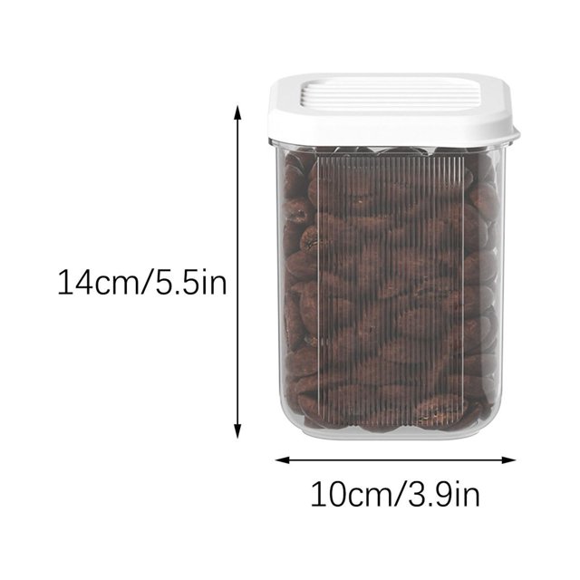 Grande Cesta de Almacenamiento para Cereales, Contenedor Sellado para Despensa, Estantería de Almacenamiento de Grano, Impermeable, Resistente, para Cocina, Ideal para Oficina, Metal, 2 Tier