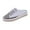 White, variant on Fesfesfes Slides For Women's Baotou Half Slippers Flat Bottom Rhinestone Thick Sole One Foot Pedal Shoes 4.5(35)