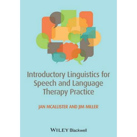 Introductory Linguistics for Speech and Language Therapy Practice -