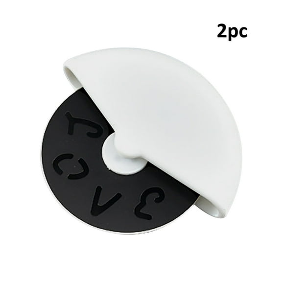 Snmubt 2Pc Pizza Portable Kitchen Tool Kitchen Creative Tools (Colourful)