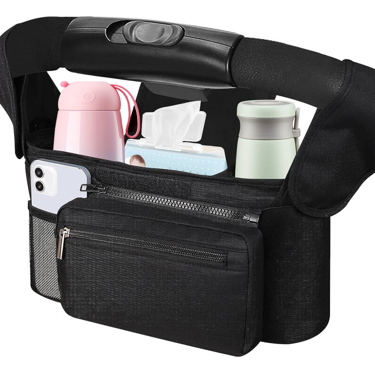 BUSATIA Universal Stroller Organizer with Detachable Bag photo 1