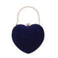thumbnail image 1 of Bolso de noche, bolso de mano para mujer, bolso de moda para banquetes, bolso de moda para banquetes, bolso de mano de noche con forma de melocotón, 1 of 4