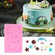 thumbnail image 4 of Moldes De Decoración De Cupcakes De Estrella, Larga Vida útil, Mano De Obra Fina, Fácil De Limpiar, Amplia Aplicabilidad, Moldes De Fondant Para Tartas Para Bodas Para ANGGREK Otros, 4 of 8