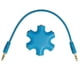 thumbnail image 3 of Injueey Divisor de Audio de 3,5mm, accesorio de auriculares, equipo convertidor estable, adaptador de auriculares, conector, dispositivo, Cables de audio/vídeo azul, 3 of 5