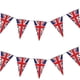thumbnail image 1 of Banderines del jubileo de platino de 12 m, bandera británica número 70 de la reina LingWen 8390611437343, 1 of 1