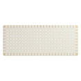 thumbnail image 3 of Sparta Weave Vegan Leather Full Headboard in Natural Beige, 3 of 7