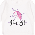 thumbnail image 3 of Inktastic Third Birthday Cute Unicorn Toddler Sweatshirt, 3 of 4