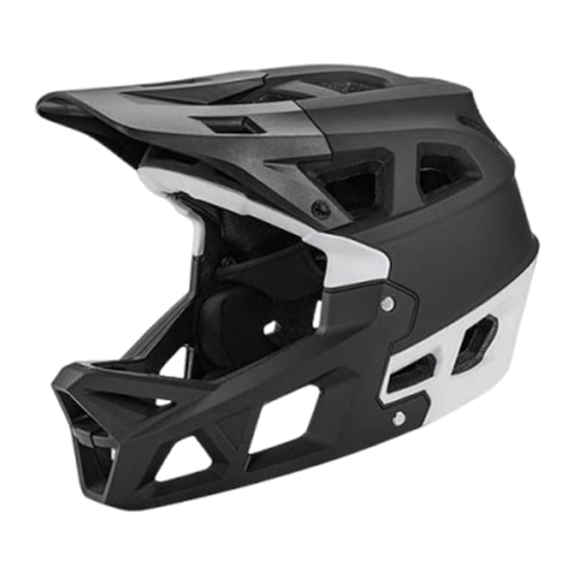 Casco de bicicleta Casco integral para patineta Bicicleta de carretera Deportes Negro Blanco L