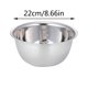 thumbnail image 1 of Paletas de cocina XUNRYAN, lavabo de acero inoxidable engrosado, juego de lavabo grande multifuncional, cuenco para sopa, cuenco para agua, frutero de cocina, liquidación, 1 of 2