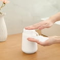 thumbnail image 2 of LZLINGMEI Foaming Hand Soap Dispenser Plastic,Modern Minimalist Style for Bathroom & Kitchen Countertop Refillable, 2 of 12
