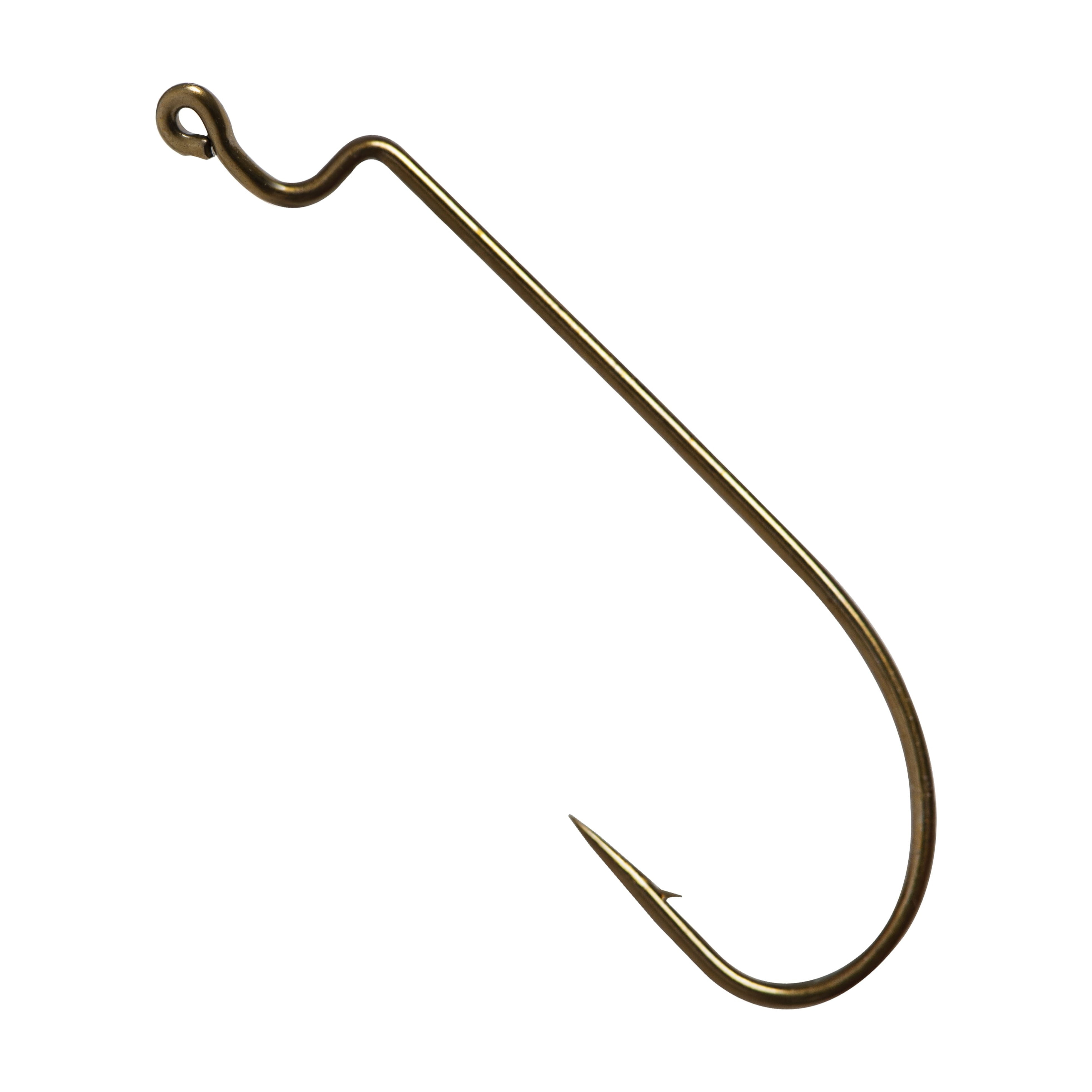 Mustad Ultra Point Offset Sproat Worm Hook (Bronze) - Size: 3/0 6pc