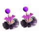 thumbnail image 3 of 2x Pinzas para el cabello de Halloween Accesorios para la cabeza Gorra puntiaguda Diseño decorativo Horquillas para el cabello Horquilla Púrpura Salvador pinzas para el cabello de halloween, 3 of 10