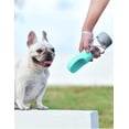 thumbnail image 3 of Botella de agua para perros con dispensador de bolsas para excrementos, botella de agua portátil para viajes para perros, perfecta para caminar y hacer senderismo, 3 of 5