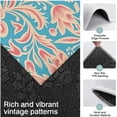 thumbnail image 3 of Blue and Pink Pioneer Flower Kitchen Rugs Sets Of 3,Kitchen Runner Rugs Non Skid Washable,Decorative Kitchen Floor Mats for Kitchen,Sink,Laundry,17"x30"+ 17"x47" + 17"x59", 3 of 6