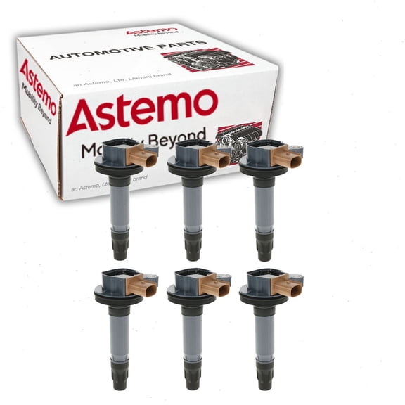 6 pc Hitachi Ignition Coils compatible with Ford Taurus 3.5L V6 2013-2019