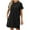 Black, variant on Rvkxad Womens Summer Dresses Casual Short Sleeve Pockets A-Line Mini Sundresses Loose Flowy T Shirt Dresses Crew Neck Casual Summer Dress Gifts for Mom Green M