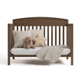 thumbnail image 5 of Graco Benton 5-in-1 Convertible Baby Crib, Hazelnut, 5 of 11