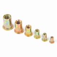 thumbnail image 4 of 150 unids M3 / M4 / M5 / M6 / M8 / M10 Conjunto de tuerca de remache del remache de zinc Moderno de la aleación Inserte Tuerca de inserción, 4 of 6