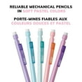 thumbnail image 4 of BIC Extra Smooth Pastel Mechanical Pencils with Erasers, Medium Point (0.7 mm), 24-count pack, 4 of 6