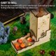thumbnail image 4 of Juego de mesa Dice Tower CZYY Castle Wood cortado con láser con bandeja, 4 of 8