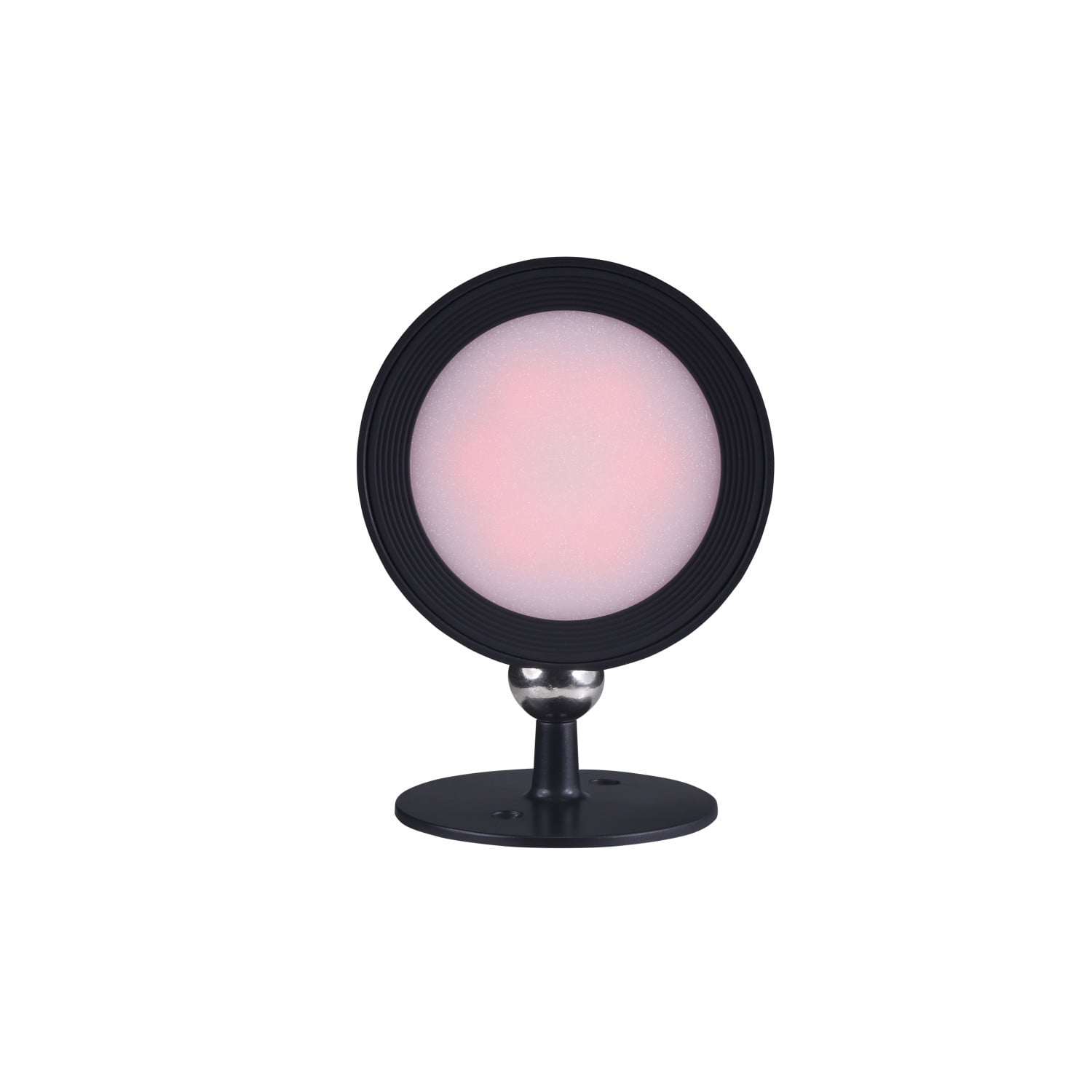 Vivitar RGB Puck Lights 2 Pack - Rechargeable LED Puck Lights with Remote, Magnetic Wall Mount, 360-Degree Rotating Color Changing Accent Lights with Stand