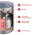 thumbnail image 4 of 12oz Tumblers Shiba Inu Dog and Flower Floral Vacuum Insulated Stainless Steel Travel Tumbler Cups Mug with Lid and Straw for Beer,Coffee,Beverages with Cleaning Brush for Cold & Hot Drinks, 4 of 5