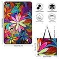thumbnail image 2 of Cute Colorful Flower Waterproof Picnic Blanket with Foldable Zipper, Suitable for Outdoor Use, Suitable for Travel, Camping, Beaches, Parks, Grasslands, Picnic Blanket Accessories, 2 of 8
