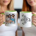 thumbnail image 3 of Customizaholic Personalized Daddy Photo Mug with Kids Names Fist Bump Design – Custom Father’s Day Coffee Mug Gift, 3 of 5