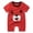 Red, variant on Caqnni Toddler Boy Clothes Baby Summer Outfit Short Sleeve T-Shirt Tops Cartoon Print Casual Elastic Shorts 1Pcs Set Gift Summer Pjs Pajamas & Dailywear Set 18-24 Months,Yellow