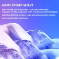 thumbnail image 2 of Funda para Dedo Guantes Transpirables A Prueba Sudor Pulgar Y PUBG () Verde, 2 of 7