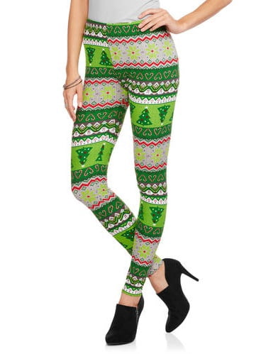 print sueded jersey leggings 