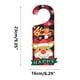 thumbnail image 2 of Navidad decoración color impreso, soporte madera pendiente, adornos decorativos, Navidad 2024, regalos hogar,Christmas decorations, wooden sign, home layout, cute ornaments, for bedroom, 2 of 9