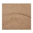 thumbnail image 3 of Mantel Individual Hometrends Yute Redondo Beige, 3 of 3