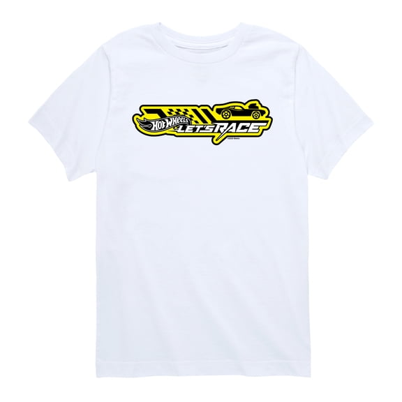 Hot Wheels - Let's Race Logo - Youth Short Sleeve Graphic T-Shirt