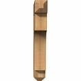 thumbnail image 5 of Ekena Millwork 6"W x 28"D x 40"H Westlake Craftsman Rough Sawn Bracket, Western Red Cedar, 5 of 13
