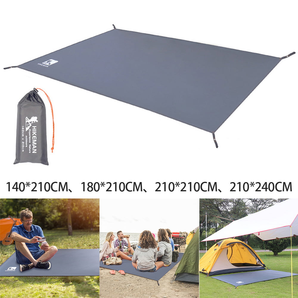 Outdoor Picnic Blanket Mat Rug Folding Camping Hiking Beach Nylon Tent Pad Tarp 