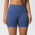 thumbnail image 2 of Women's High Waisted Biker Shorts Stretchy Tummy Control Workout Shorts, 2 of 11
