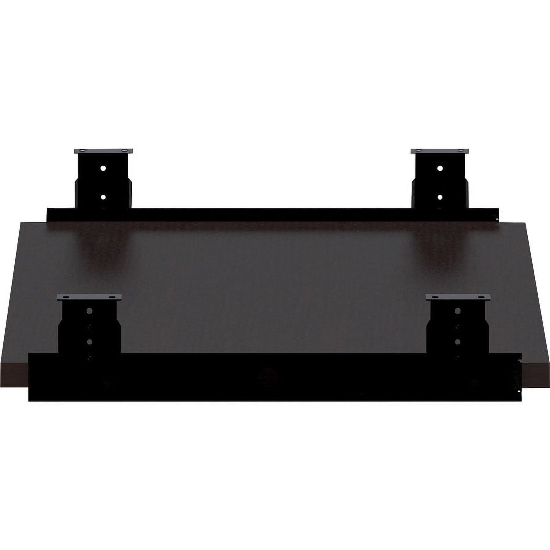 Lorell Essential Series Keyboard Tray - 26" X 15" X 0.8" - Finish: Espresso