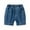 Dark blue Solid, variant on GYRATEDREAM 1-6Y Kids Boys Denim Shorts Toddler Girls Summer Jean Short Baby Elastic Waist Casual Short
