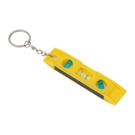 Small Magnetic Torpedo Level Linear Bubble Level with Keychain Layout Tools