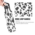 thumbnail image 4 of Yayeee 33oz Insulated Water Bottle Double Wall Stainless Steel with Flip Straw Lid, Cow Spots, 4 of 7
