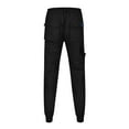 thumbnail image 4 of Ketyyh-chn99 Men's Pants Cargo Casual Joggers Pants Work Wear Combat Safety Cargo with Pocket Full Pants Black,3XL, 4 of 5